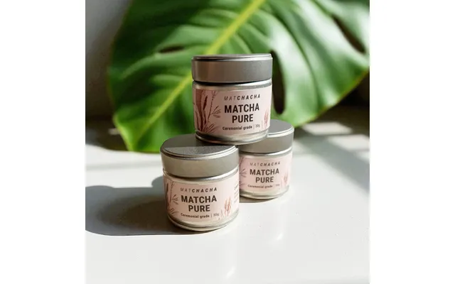 Økologisk Ceremonial Grade Matcha - 90g 3*30g Dåser