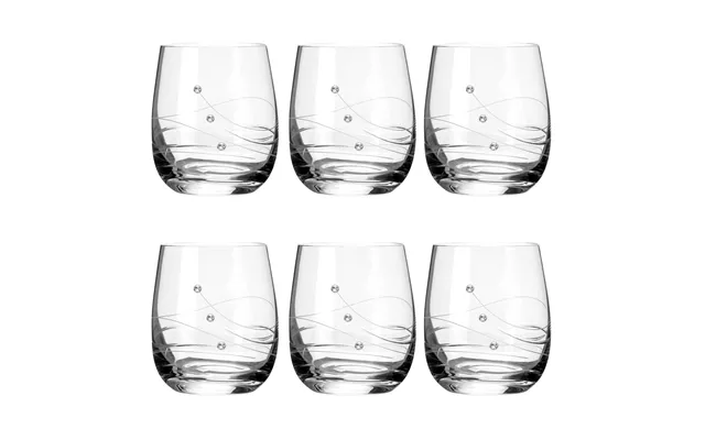Clio Tumbler Med Swarovski Krystaller - 6 Stk.