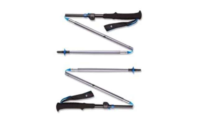 Black Diamond Distance Flz Poles - Pewter