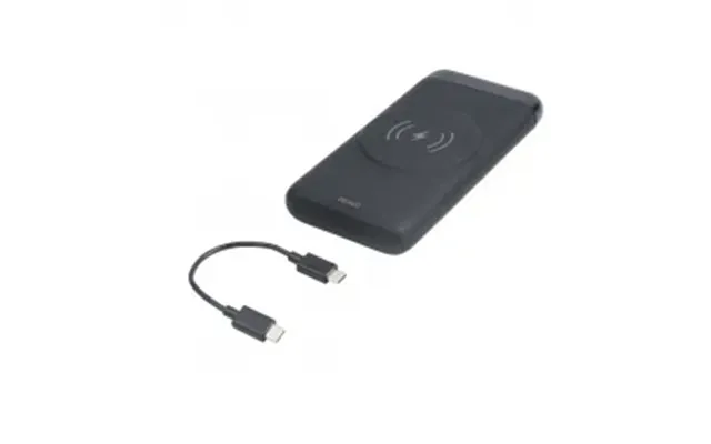 Deltaco Power Bank 10 000 Mah, Wireless, 1x Usb-a, 1x Usb-c Pd, Mag