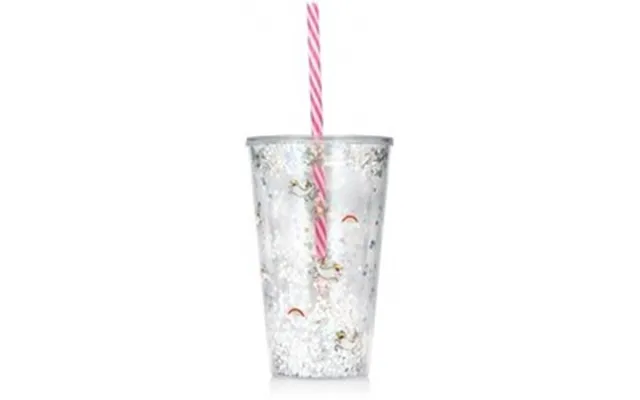 Drink Cup With Straw Unicorn