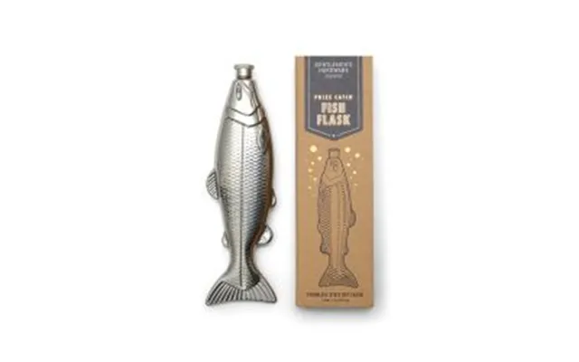 Gentlemen's Hardware Fish Hip Flask - Lommelærke