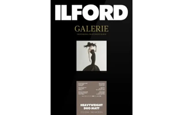Ilford Galerie Heavyweight Duo Matt 310g A4 50 Sheets - Tilbehør Til Foto