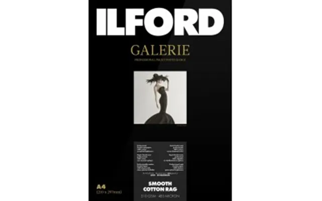 Ilford Gp Smooth Cotton Rag 310 G A3 25 Sheets - Tilbehør Til Foto