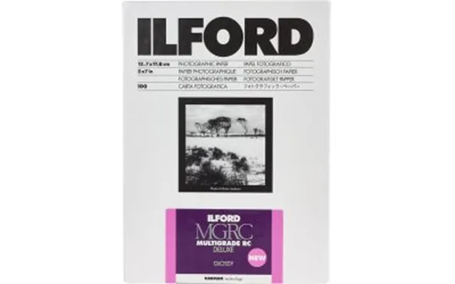 Ilford Photo Multigrade Rc Deluxe Glossy 12.7x17.8cm 500