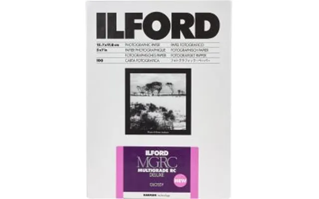 Ilford Photo Multigrade Rc Deluxe Glossy17.8x24cm 500