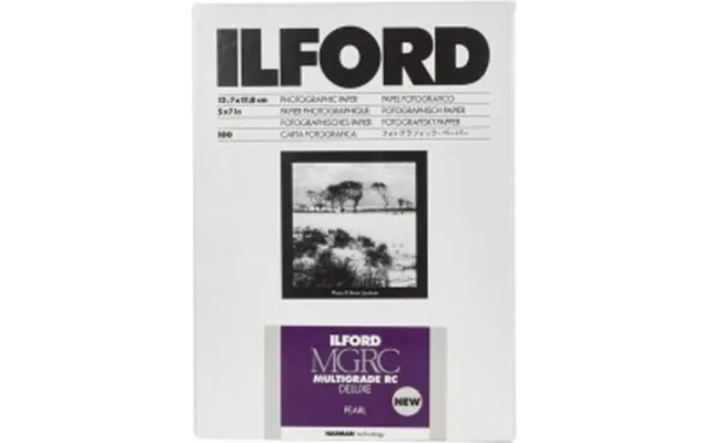 Ilford Photo Multigrade Rc Deluxe Pearl 12.7x17.8cm 25 - Tilbehør Til Foto