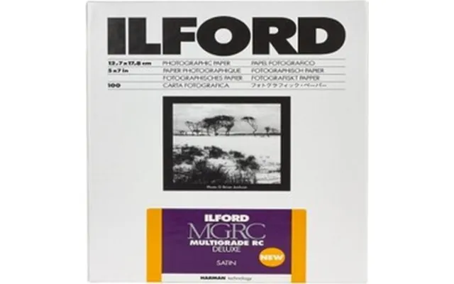 Ilford-photo Ilford Photo Ilford Multigrade Rc Deluxe Satin 10x15cm 100 - Tilbehør Til Foto