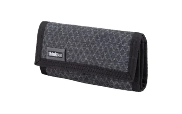 Think Tank Secure Pocket Rocket Wallet With Strap Holds 9 Sd Cfexpress Micro Slate Black - Taske