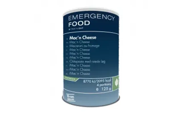 Trek'n Eat Emergency Food Mac'n Cheese - 4 Portioner