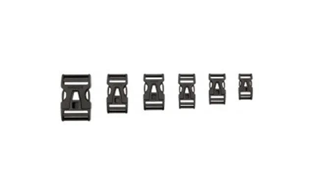 Vaude Steckschnalle 20 Mm Dual Adjust - Black