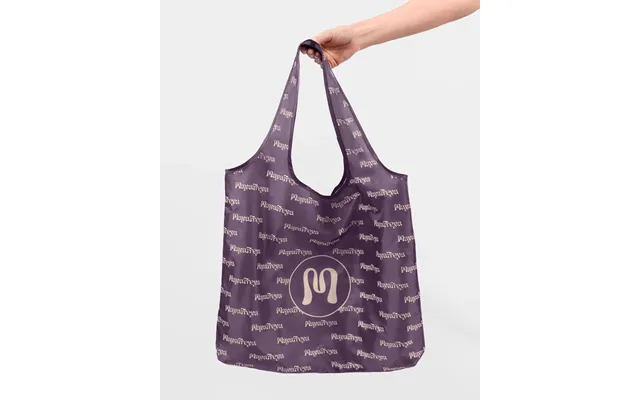 Ada Deep Plum Shopping Bag