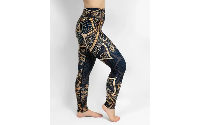 Hope Golden Mandala Leggings Without Pockets