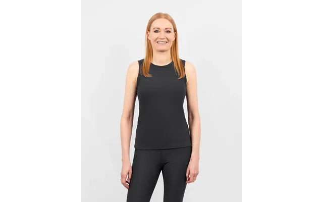 Iris Deep Grey Ribbed Tank Top