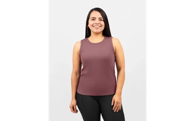 Iris Dusty Rose Ribbed Tank Top