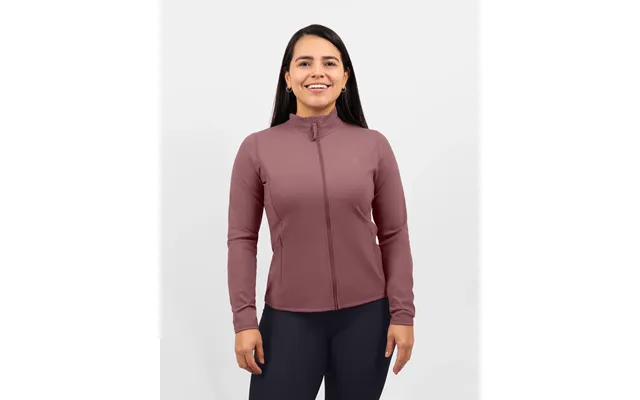 Lily Dusty Rose Zip Long-sleeve
