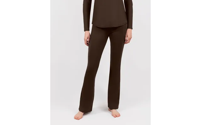 Maya Mocha Brown Flared Leggings