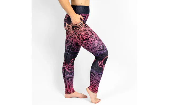 Signature Peach Mandala Leggings