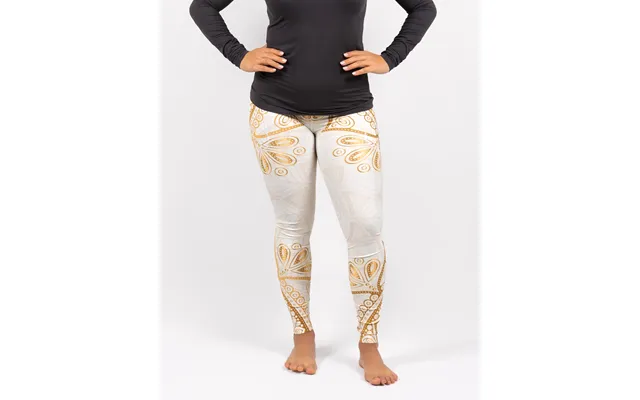 Signature White Mandala Leggings