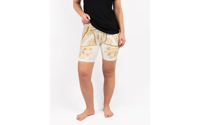 Signature White Mandala Shorts