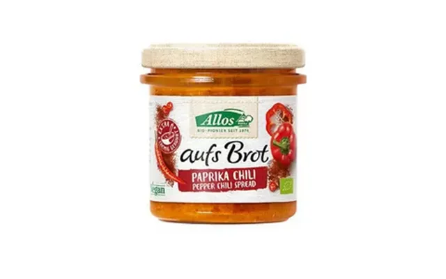Allos Smørepålæg Peberfrugt & Chili Ø - 140 G