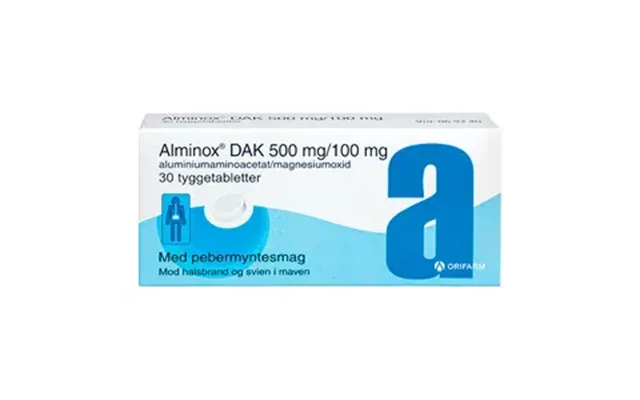 Alminox Dak Tyggetabletter - 30 Stk.