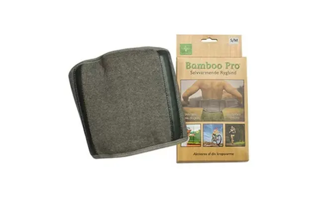 Bamboo Pro Rygstøtte - Størrelser