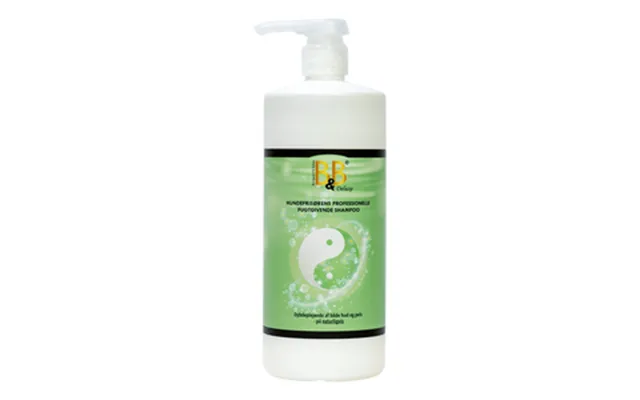 B&b Hundefrisørens Professionelle Fugtgivende Shampoo - 1000 Ml