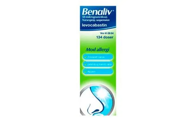 Benaliv Næsespray 50 Mikg - 134 Doser