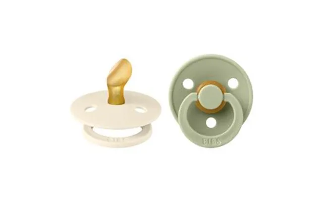 Bibs Colour Latex Anatomisk Ivory Sage - Størrelser