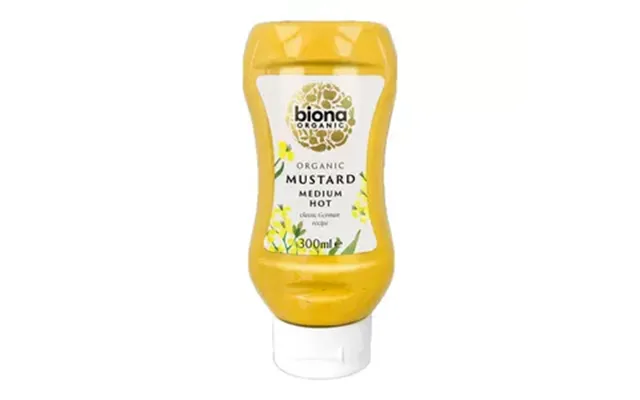 Biona Organic Sennep Medium Hot Ø - 320 Ml