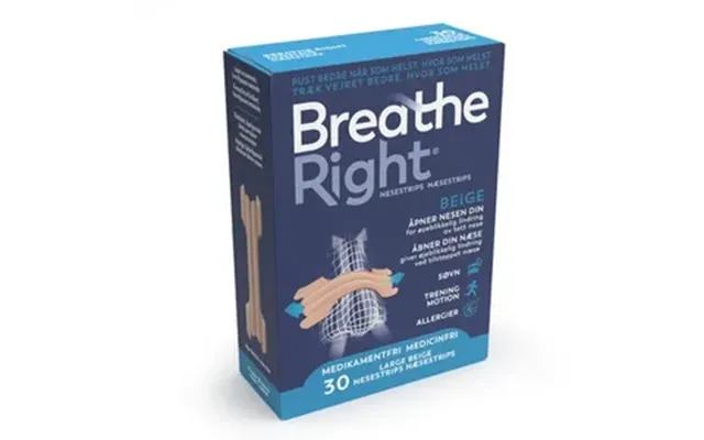 Breathe Right Næsestripes Original Large - 30 Stk.