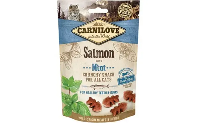 Carnilove Cat Crunchy Snack Laks - 50 G