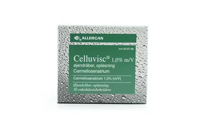 Celluvisc Øjendråber 10 Mg Ml Enkeltdosisbeholder - 30 X 0,4 Ml