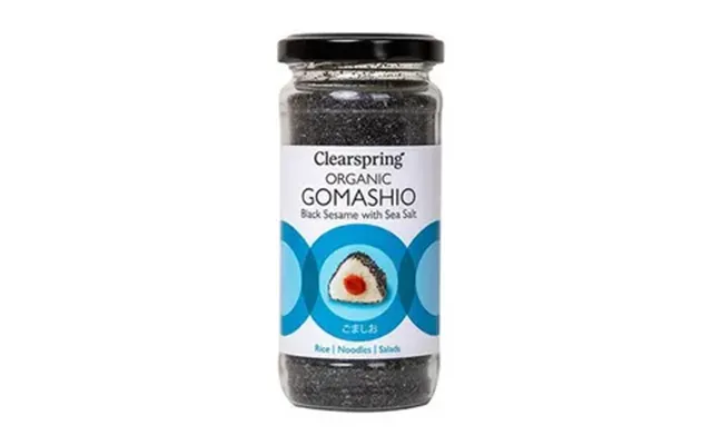 Clearspring Gomashio Sort Sesam M. Havsalt Ø - 100 G