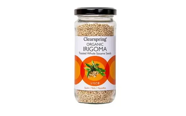 Clearspring Irigoma Ristede Hele Sesamfrø Ø - 100 G