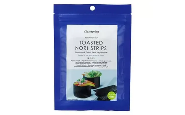 Clearspring Nori Snack Strimler - 13,5 G