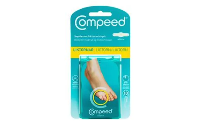 Compeed Ligtorneplaster Medium - 10 Stk.