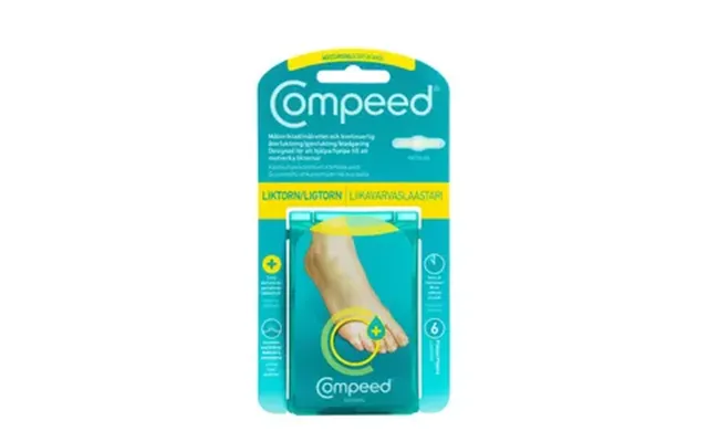 Compeed Moisturising Ligtorneplaster - 6 Stk.