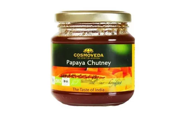 Cosmoveda Chutney Papaya Ø - 225 G.