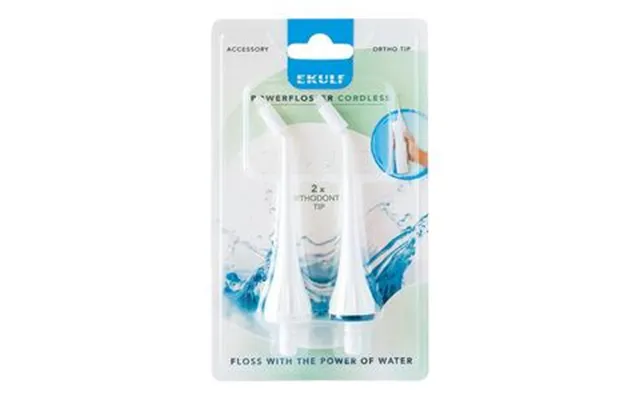Ekulf Powerflosser Cordless Orthodontic Tip - 2 Stk.