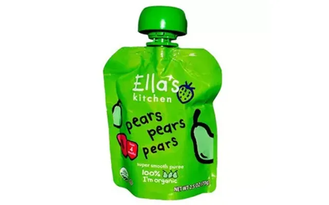 Ella's Kitchen Pære 4 Mdr. Ø - 70 G.