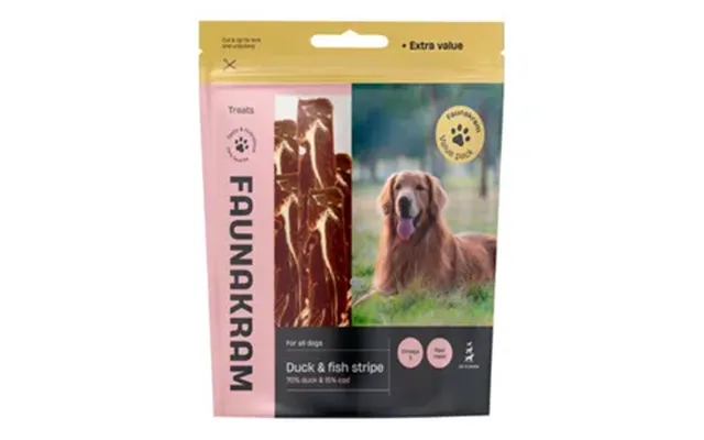 Faunakram Hundesnack M. And Og Fisk, Valuepack - 500 G.