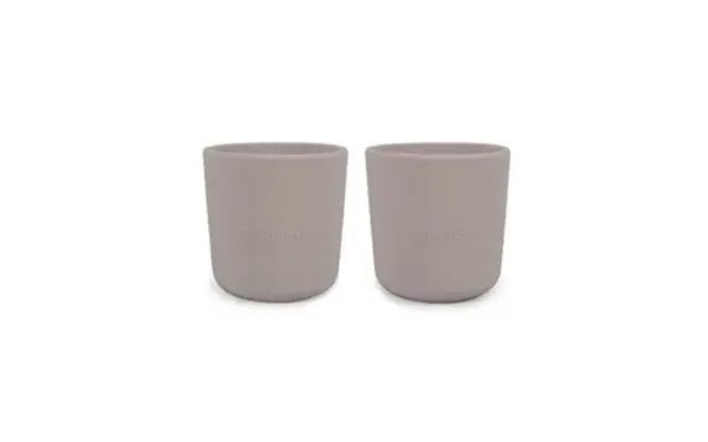 Filibabba Silikone Kop 2-pak -warm Grey