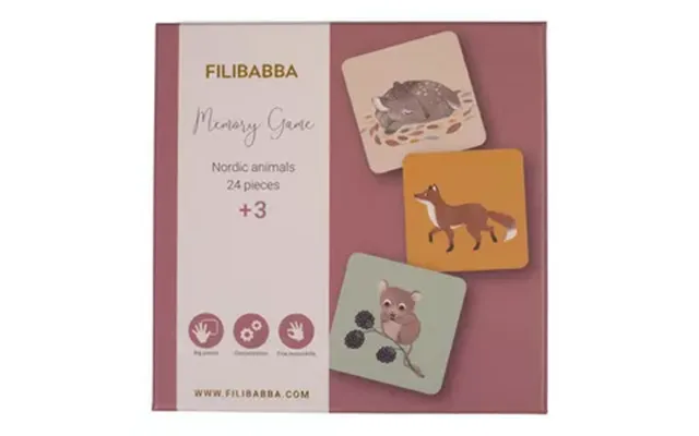 Filibabba Vendespil - Nordiske Dyr