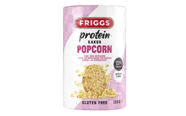 Friggs Proteinkager Popcorn - 125 G.