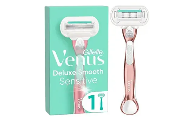 Gillette Venus Deluxe Smooth Sensitive Barberskraber Pink - 1 Stk