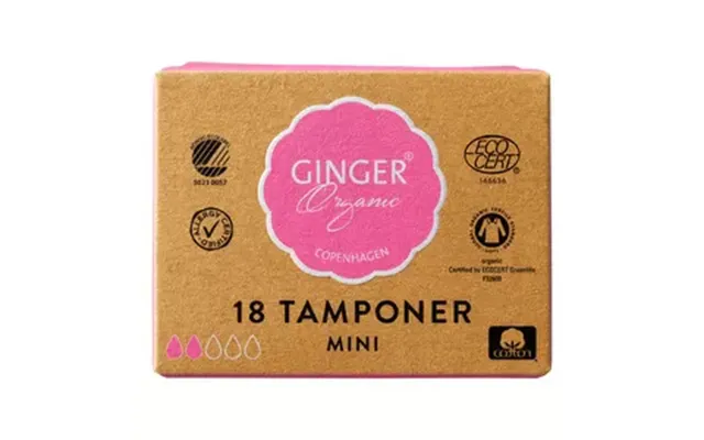 Ginger Organic Tampon Mini - 18 Stk.