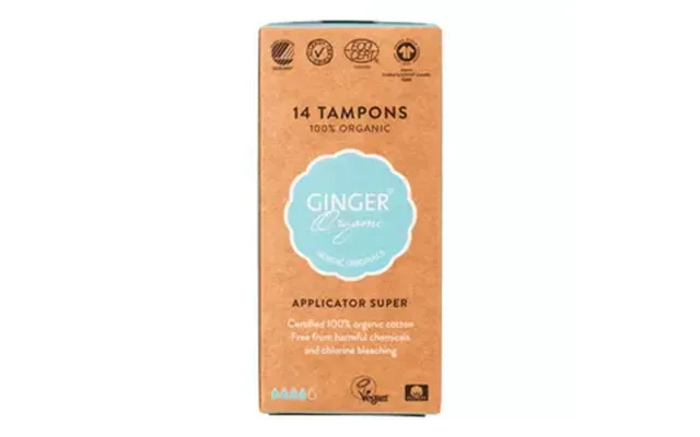 Ginger Organic Tampon Super - 12 Stk