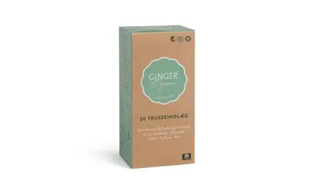 Ginger Organic Trusseindlæg - 24 Stk